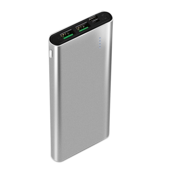 Keswick Sleek Aluminum 10000mAh Power Bank - Keswick Sleek Aluminum 10000mAh Power Bank - Image 6 of 15