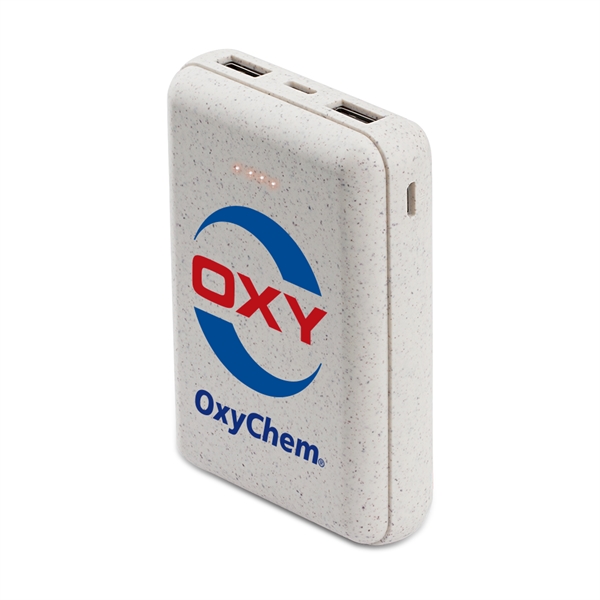 Emmer Eco-Friendly 10,000mAh Power Bank - Emmer Eco-Friendly 10,000mAh Power Bank - Image 3 of 6