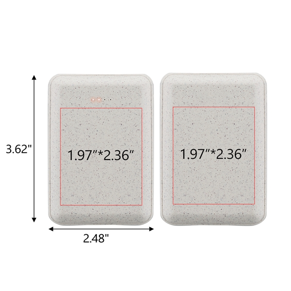 Emmer Eco-Friendly 10,000mAh Power Bank - Emmer Eco-Friendly 10,000mAh Power Bank - Image 6 of 6