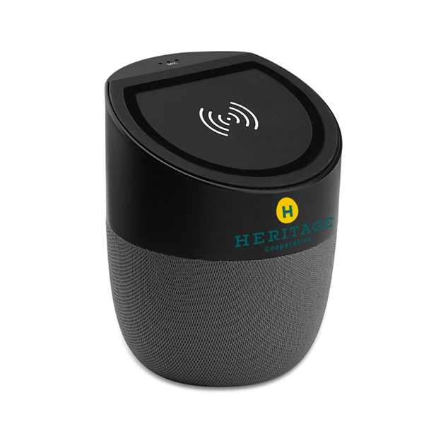 Pod Wireless Charger Bluetooth Speaker - Pod Wireless Charger Bluetooth Speaker - Image 1 of 7