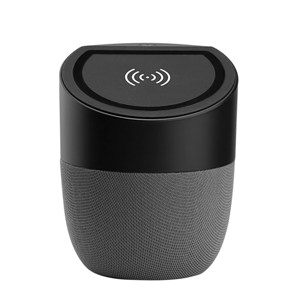 Pod Wireless Charger Bluetooth Speaker - Pod Wireless Charger Bluetooth Speaker - Image 6 of 7