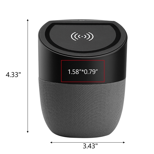 Pod Wireless Charger Bluetooth Speaker - Pod Wireless Charger Bluetooth Speaker - Image 7 of 7