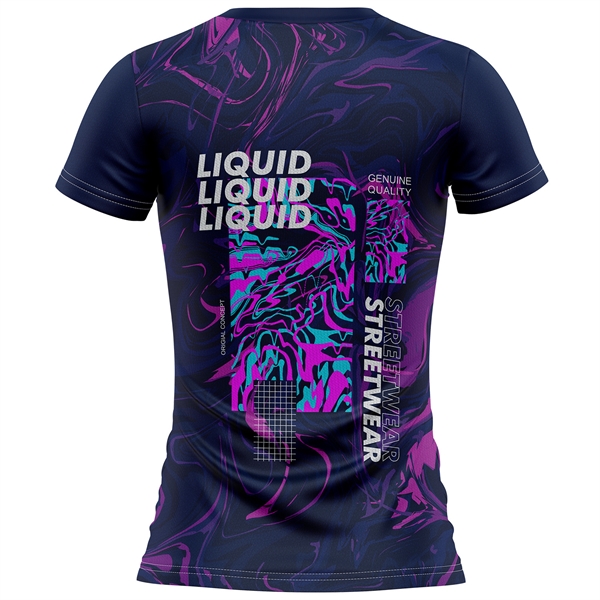Women's 180 GSM Spandex Milk Silk Performance T-Shirt - Women's 180 GSM Spandex Milk Silk Performance T-Shirt - Image 1 of 1