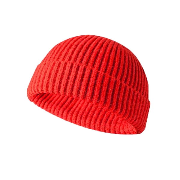 Winter Knitted Fisherman Beanie Hat w/Cuff - Winter Knitted Fisherman Beanie Hat w/Cuff - Image 2 of 16