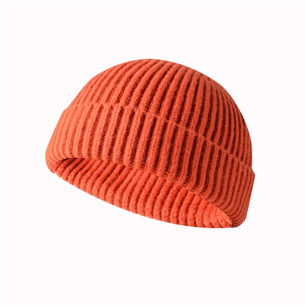 Winter Knitted Fisherman Beanie Hat w/Cuff - Winter Knitted Fisherman Beanie Hat w/Cuff - Image 10 of 16