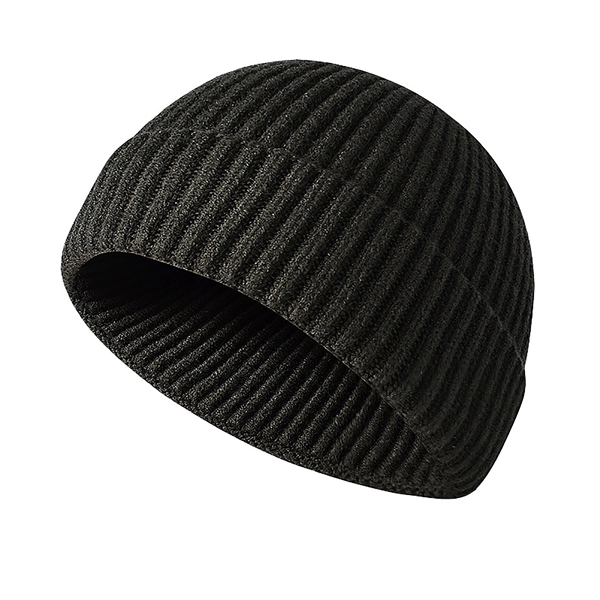 Winter Knitted Fisherman Beanie Hat w/Cuff - Winter Knitted Fisherman Beanie Hat w/Cuff - Image 11 of 16