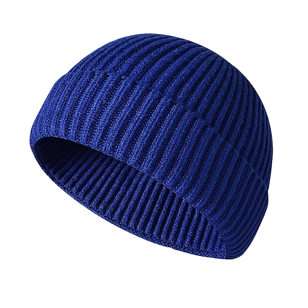 Winter Knitted Fisherman Beanie Hat w/Cuff - Winter Knitted Fisherman Beanie Hat w/Cuff - Image 13 of 16