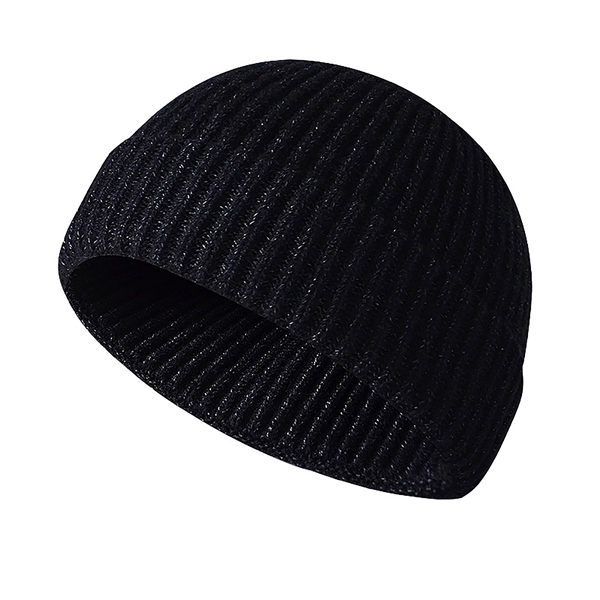 Winter Knitted Fisherman Beanie Hat w/Cuff - Winter Knitted Fisherman Beanie Hat w/Cuff - Image 14 of 16