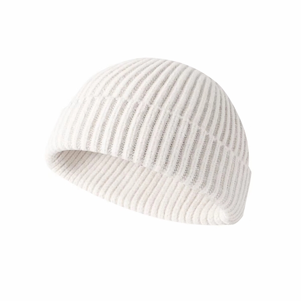 Winter Knitted Fisherman Beanie Hat w/Cuff - Winter Knitted Fisherman Beanie Hat w/Cuff - Image 16 of 16