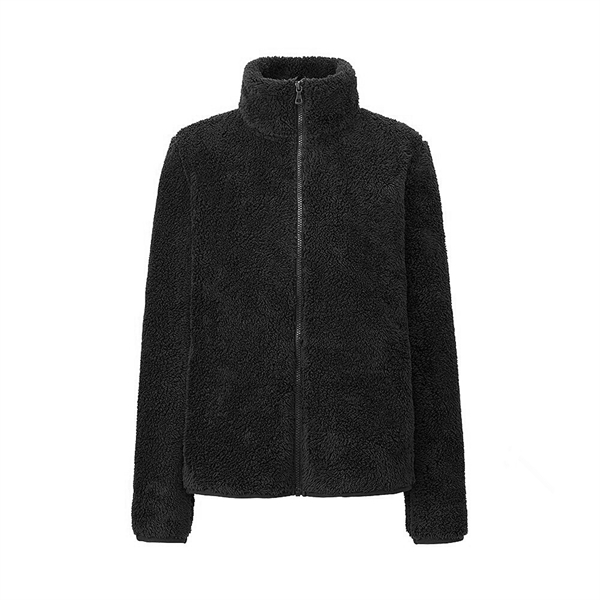 Women's Full Zip Winter Polar Fleece Fuzzy Jacket - Women's Full Zip Winter Polar Fleece Fuzzy Jacket - Image 4 of 18