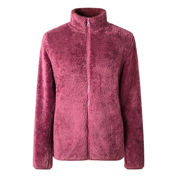 Women's Full Zip Winter Polar Fleece Fuzzy Jacket - Women's Full Zip Winter Polar Fleece Fuzzy Jacket - Image 17 of 18