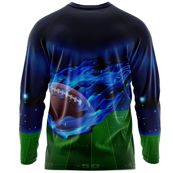 Youth 180GSM Spandex MilkSilk Sublimation Long Sleeve TShirt - Youth 180GSM Spandex MilkSilk Sublimation Long Sleeve TShirt - Image 1 of 1