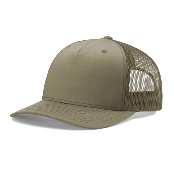 Richardson® 5 Panel Trucker Snapback Hat - Richardson® 5 Panel Trucker Snapback Hat - Image 2 of 12