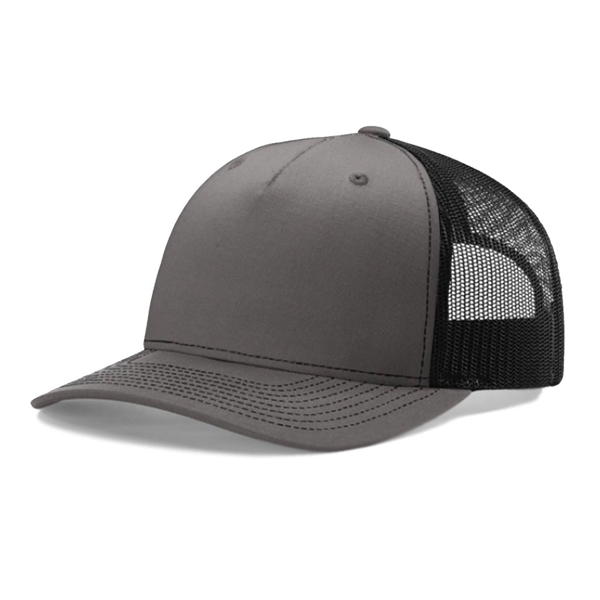 Richardson® 5 Panel Trucker Snapback Hat - Richardson® 5 Panel Trucker Snapback Hat - Image 7 of 12