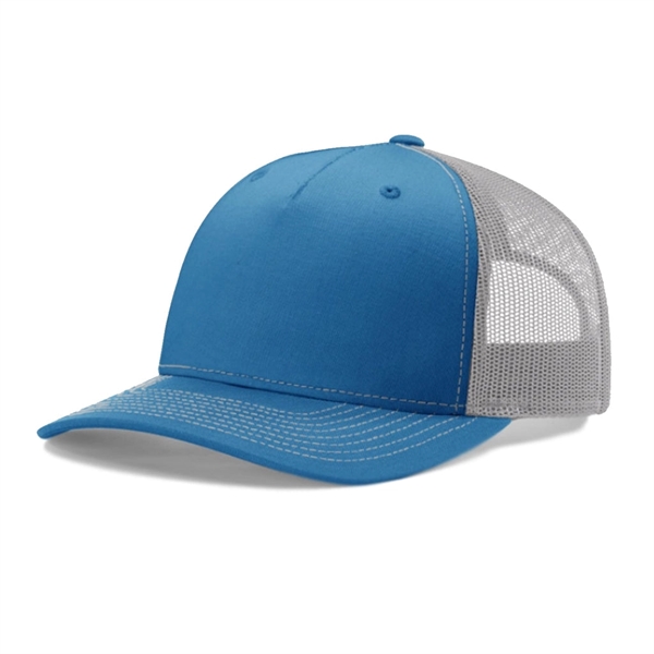 Richardson® 5 Panel Trucker Snapback Hat - Richardson® 5 Panel Trucker Snapback Hat - Image 9 of 12