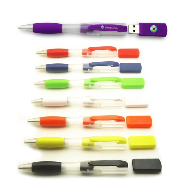 USB Flash Drive Ballpoint Pen (64GB) - USB Flash Drive Ballpoint Pen (64GB) - Image 0 of 1