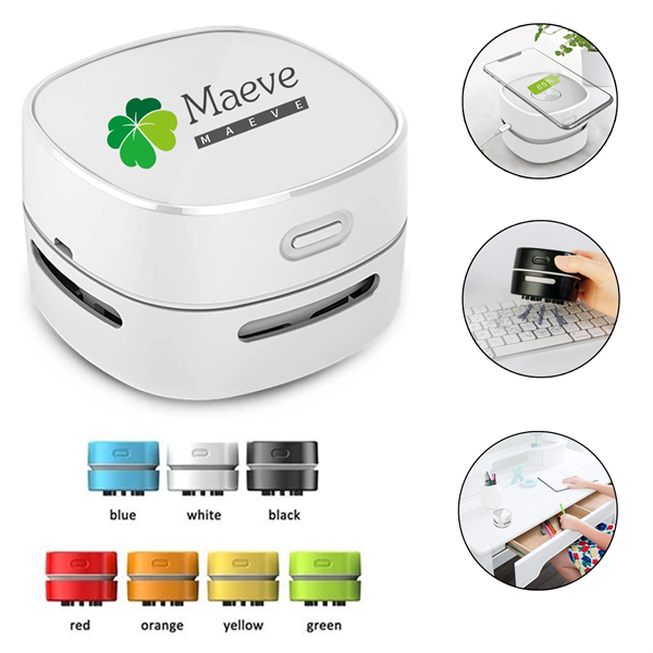 Wireless Charger Handheld Desktop Vacuum Cleaner - Wireless Charger Handheld Desktop Vacuum Cleaner - Image 0 of 1