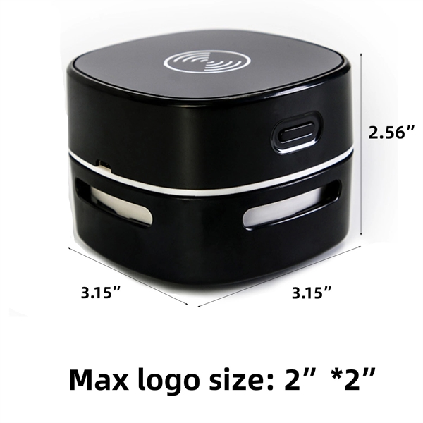 Wireless Charger Handheld Desktop Vacuum Cleaner - Wireless Charger Handheld Desktop Vacuum Cleaner - Image 1 of 1