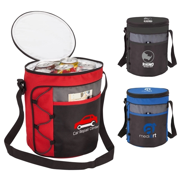 Baldwin 12-Can Barrel Cooler Bag - Baldwin 12-Can Barrel Cooler Bag - Image 0 of 8