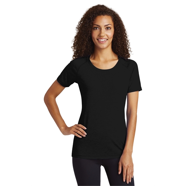 Sport-Tek Women's PosiCharge Tri-Blend Wicking Scoop Neck... - Sport-Tek Women's PosiCharge Tri-Blend Wicking Scoop Neck... - Image 21 of 30