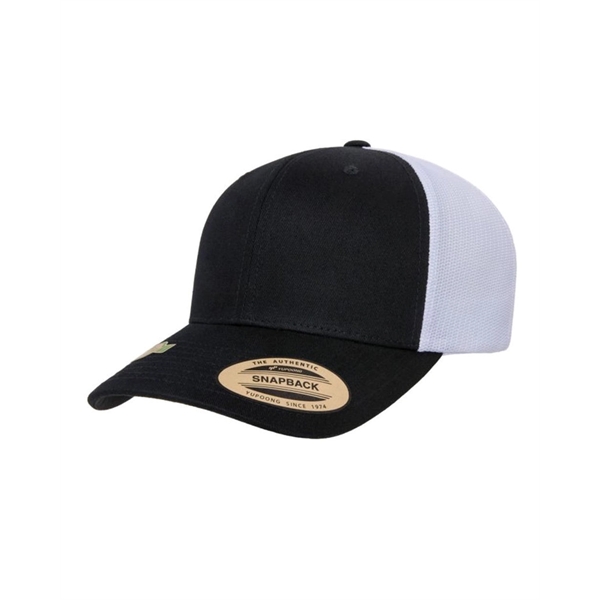 Sustainable Retro Trucker Hat - YP Classics® - Sustainable Retro Trucker Hat - YP Classics® - Image 2 of 3