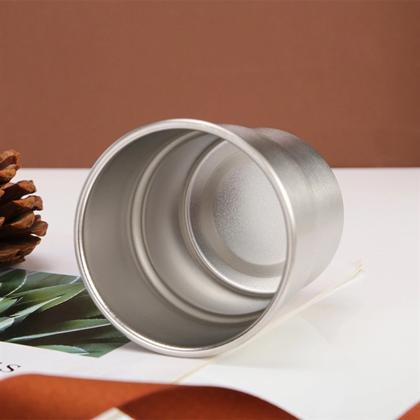 10 Oz. Stackable Stainless Steel Camping Cup - 10 Oz. Stackable Stainless Steel Camping Cup - Image 3 of 4