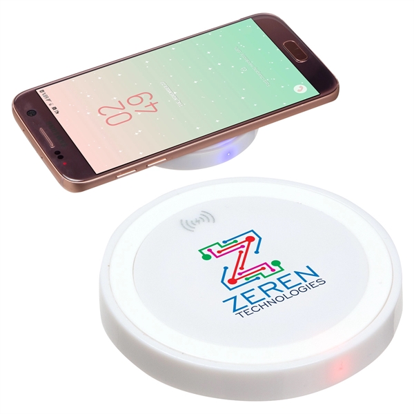 Custom Power Disc 5W Wireless Charger
