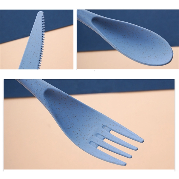 Portable Wheat Straw Cutlery - Portable Wheat Straw Cutlery - Image 1 of 3