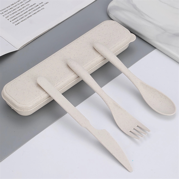 Portable Wheat Straw Cutlery - Portable Wheat Straw Cutlery - Image 3 of 3