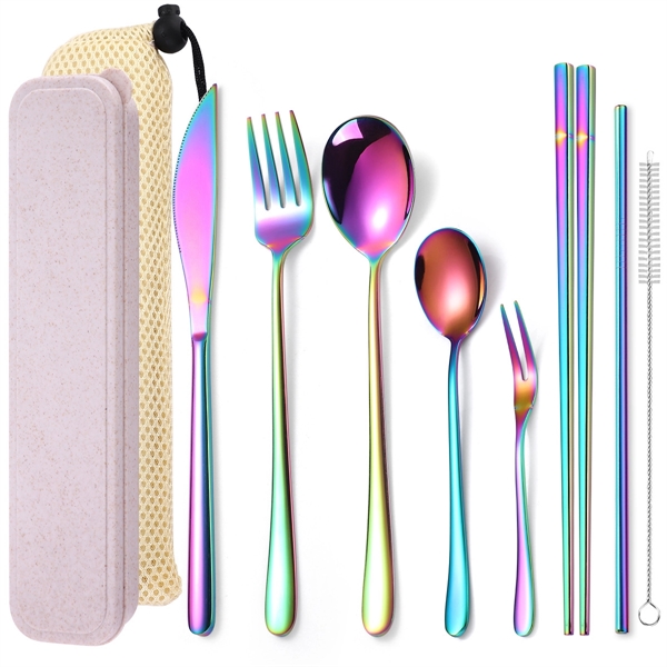Travel Cutlery Flatware Set - Travel Cutlery Flatware Set - Image 2 of 4