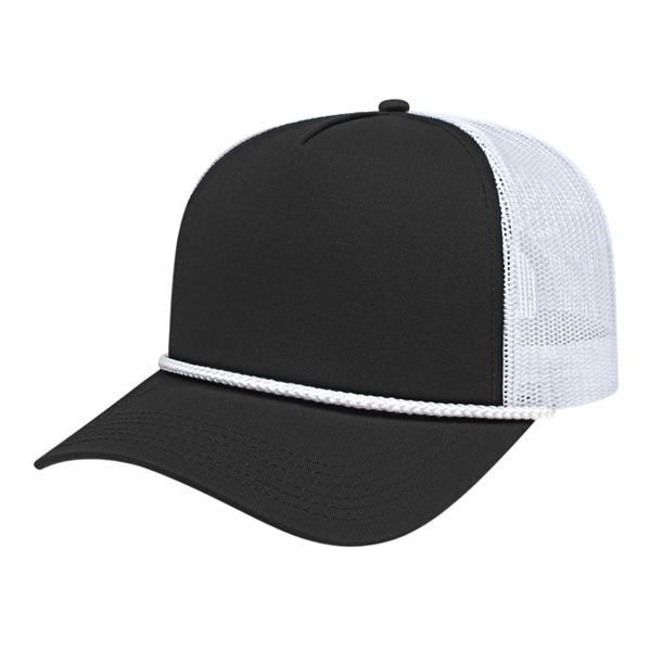 Value Rope Trucker Mesh Back Cap - Value Rope Trucker Mesh Back Cap - Image 5 of 7