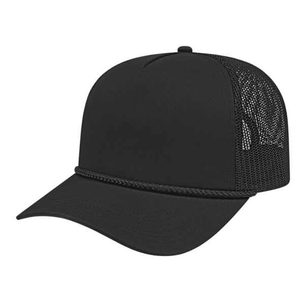 Value Rope Trucker Mesh Back Cap - Value Rope Trucker Mesh Back Cap - Image 3 of 7