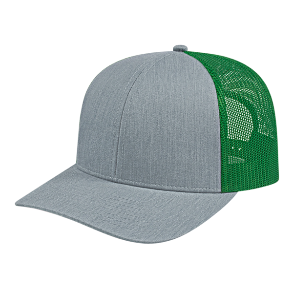 Poly/Cotton Trucker Mesh Back Cap - Poly/Cotton Trucker Mesh Back Cap - Image 24 of 29