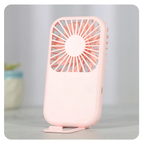 Rechargeable Mini USB Fan - Rechargeable Mini USB Fan - Image 2 of 4