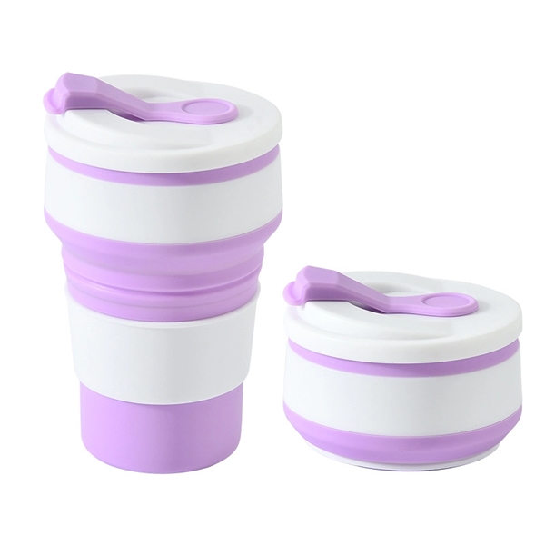 12 Oz. Collapsible Travel Tumbler - 12 Oz. Collapsible Travel Tumbler - Image 4 of 5