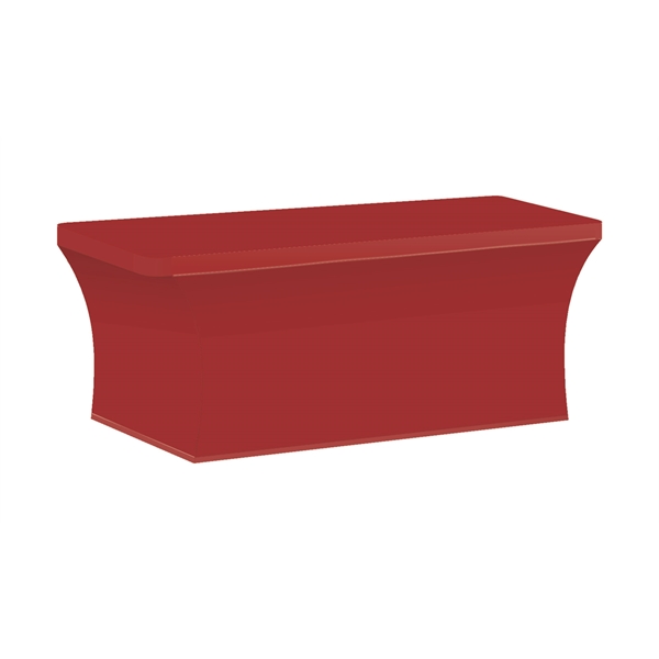 8' Stretch Table Cover Stock Color - Full Bleed Print - 8' Stretch Table Cover Stock Color - Full Bleed Print - Image 14 of 16
