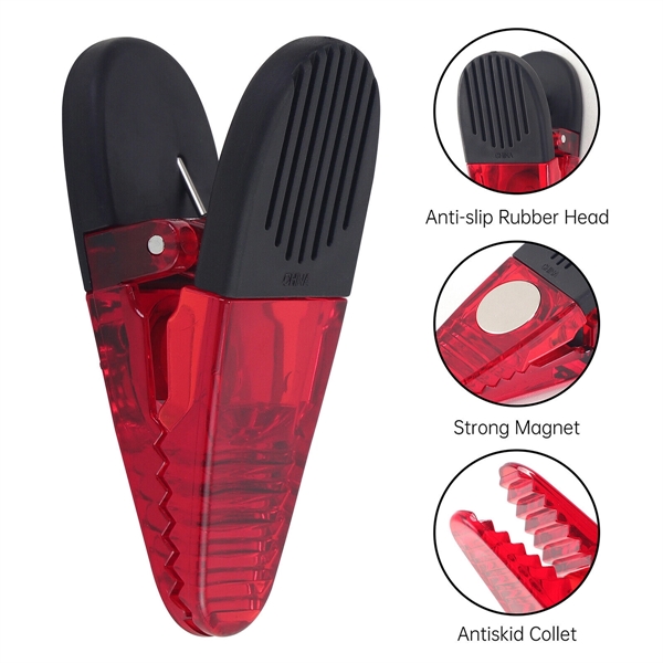 Plastic Refrigerator Magnet Clips - Plastic Refrigerator Magnet Clips - Image 2 of 5