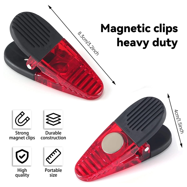 Plastic Refrigerator Magnet Clips - Plastic Refrigerator Magnet Clips - Image 4 of 5