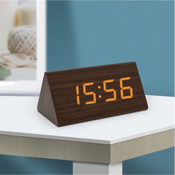 Triangle Electronic Alarm Clock - Triangle Electronic Alarm Clock - Image 1 of 2