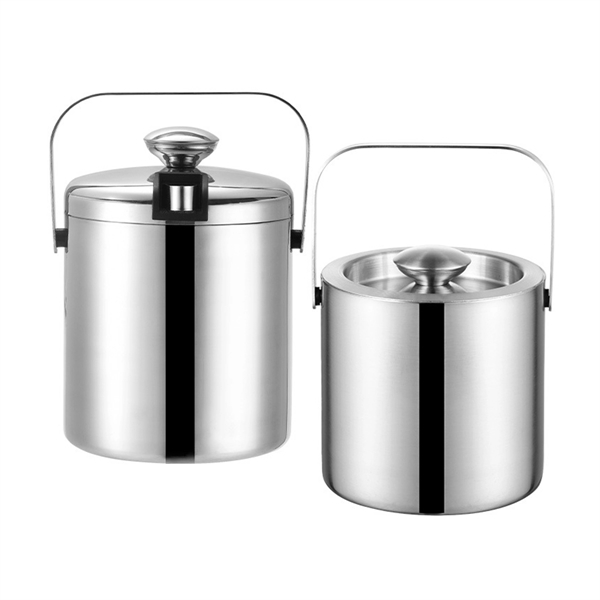 Stainless Steel Ice Buckets - Stainless Steel Ice Buckets - Image 1 of 3