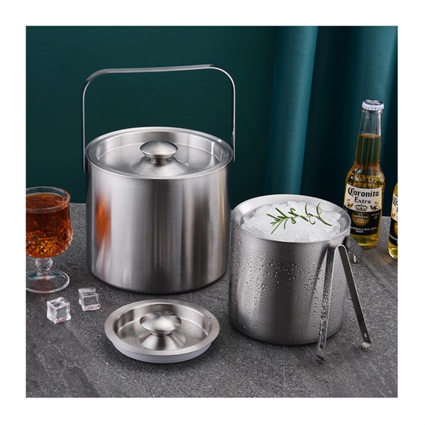 Stainless Steel Ice Buckets - Stainless Steel Ice Buckets - Image 2 of 3