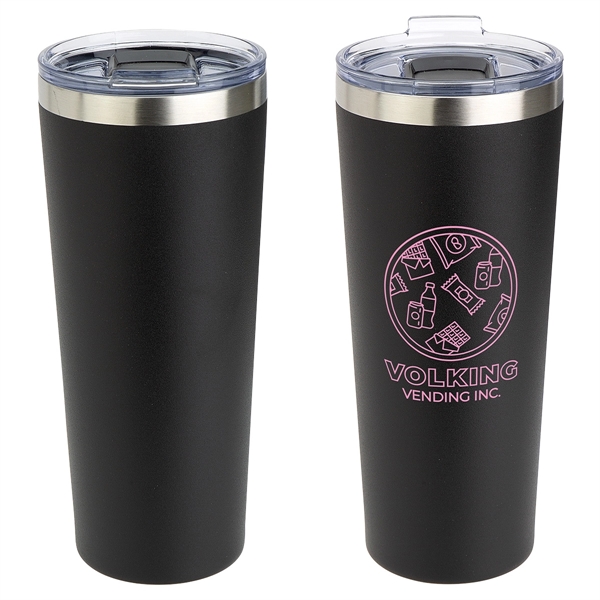 Greco 28 oz Vacuum Insulated Stainless Steel Tumbler - Greco 28 oz Vacuum Insulated Stainless Steel Tumbler - Image 1 of 4