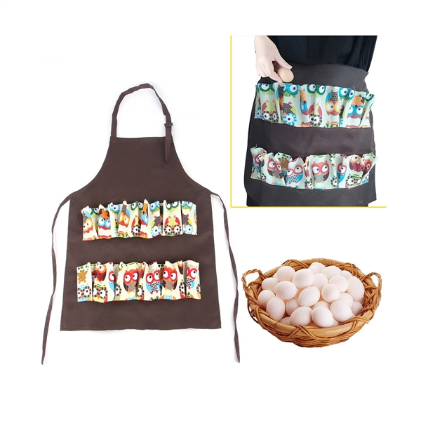 Chicken Egg Collecting Apron - Chicken Egg Collecting Apron - Image 0 of 2