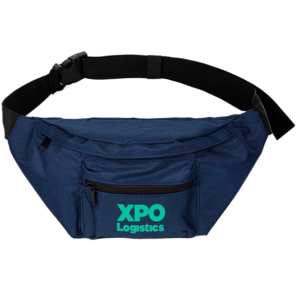 Water-Resistant 600D Travel Hip Pack - Water-Resistant 600D Travel Hip Pack - Image 1 of 5