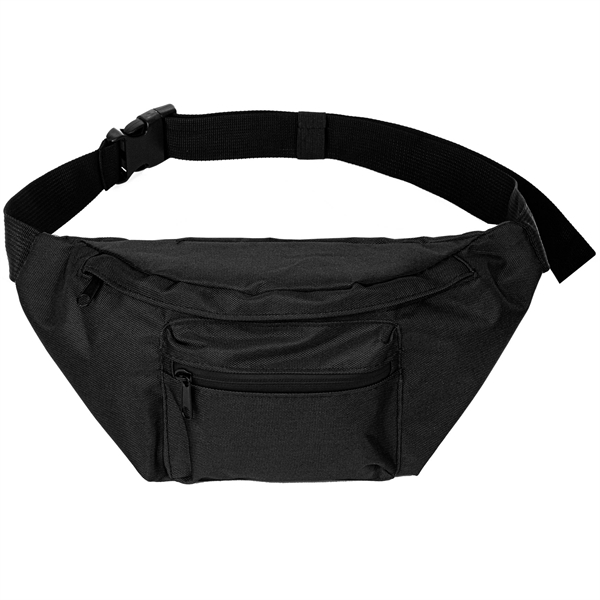 Water-Resistant 600D Travel Hip Pack - Water-Resistant 600D Travel Hip Pack - Image 2 of 5