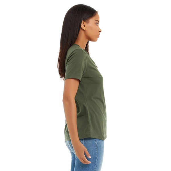 Bella + Canvas Ladies' Relaxed Jersey V-Neck T-Shirt - Bella + Canvas Ladies' Relaxed Jersey V-Neck T-Shirt - Image 155 of 218