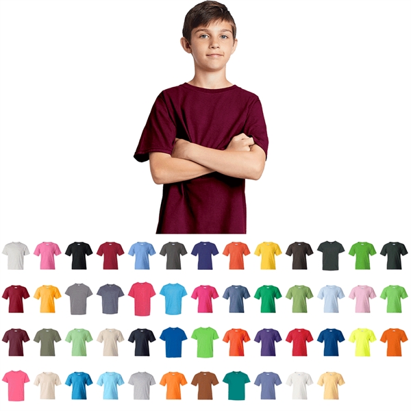 Gildan Kids/Youth Heavy Cotton™ T-Shirt - Gildan Kids/Youth Heavy Cotton™ T-Shirt - Image 2 of 53