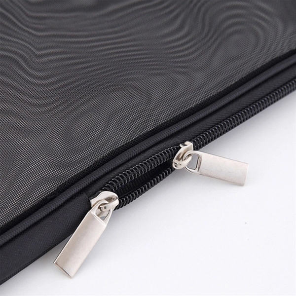 Mesh Zipper Pouch Storage Bag - Mesh Zipper Pouch Storage Bag - Image 6 of 6