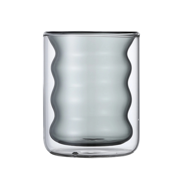 Stemless Double Wall Wave Glasses - Stemless Double Wall Wave Glasses - Image 5 of 7