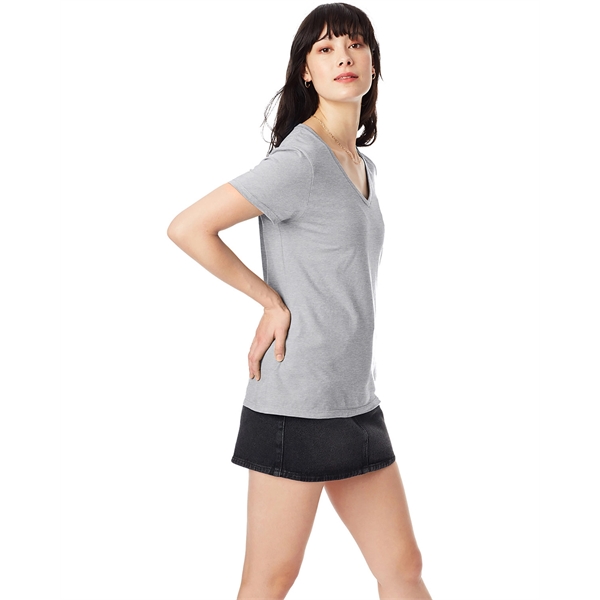 Hanes Ladies' Perfect-T V-Neck T-Shirt - Hanes Ladies' Perfect-T V-Neck T-Shirt - Image 102 of 156